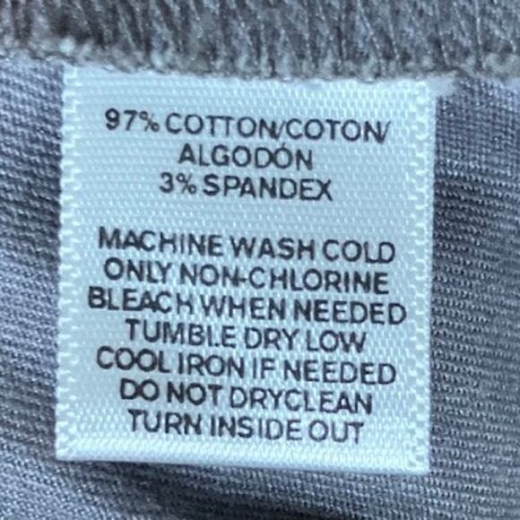 Ann Taylor LOFT Womens Jacket Gray Camouflage Utility Button Up Stretch 6 - Picture 7 of 12